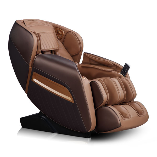 Luxory Plus masszázsfotel, barna színben